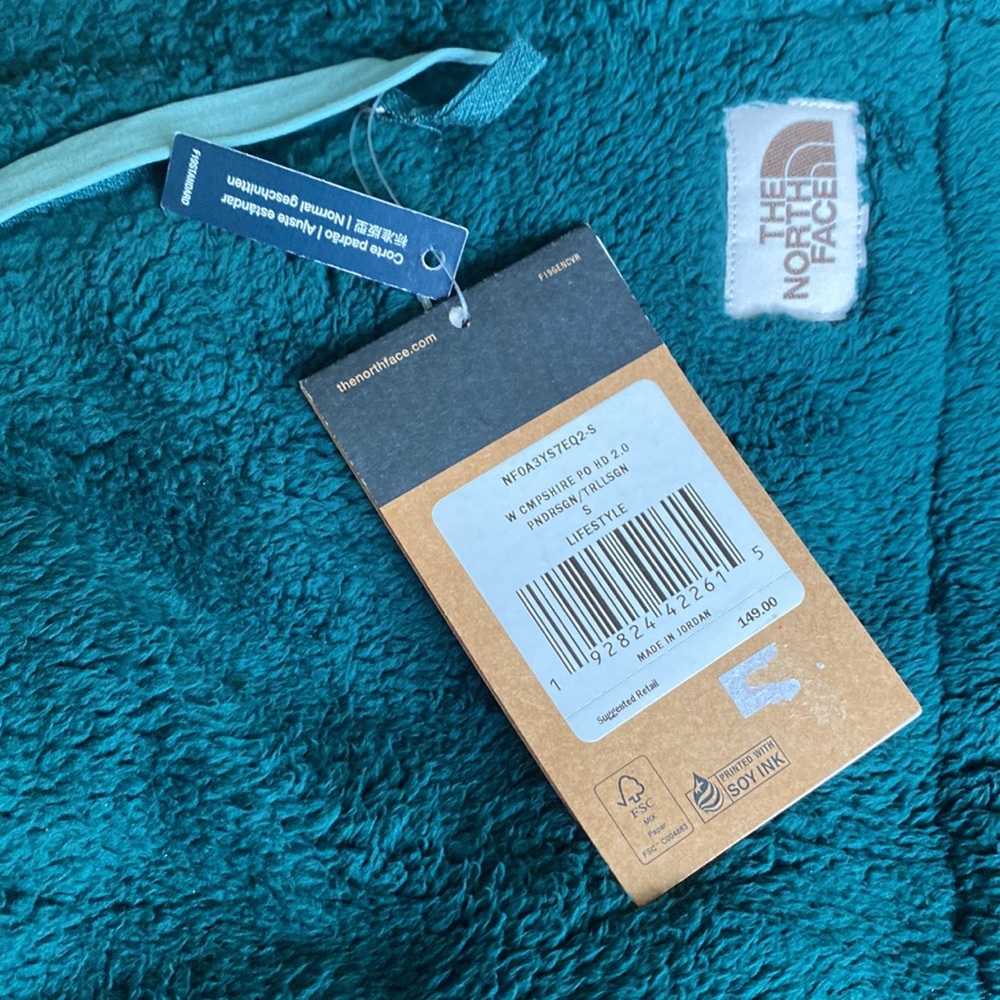 North face campshire pullover hoodie $149 NWT - Picture 13 of 13